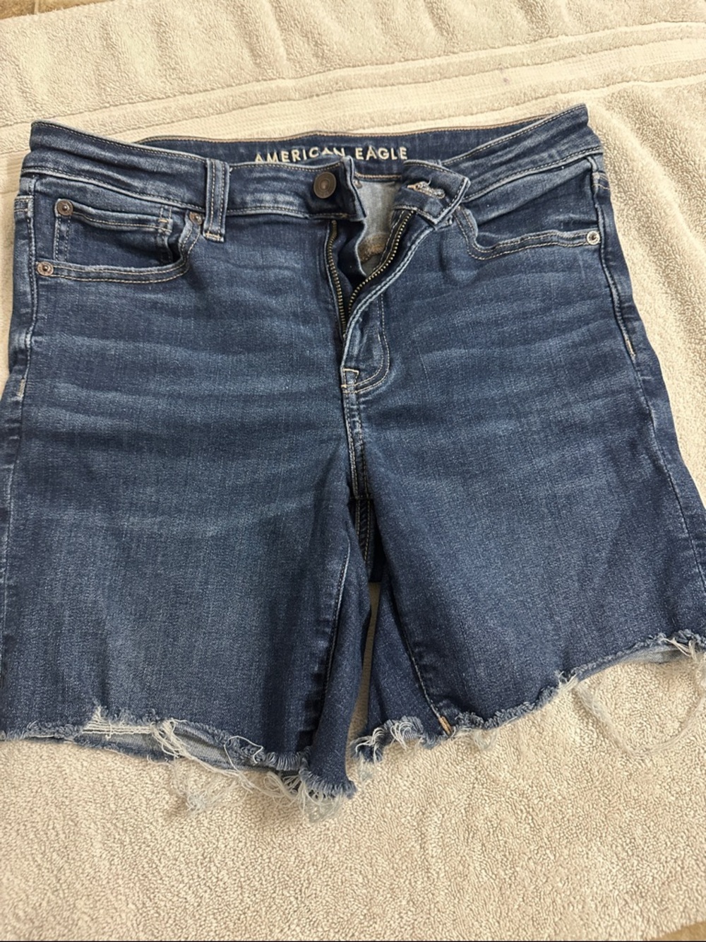 American Eagle Navy Blue Stretch Denim Jeans